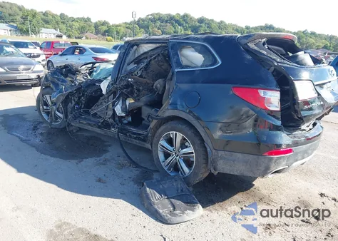 2016 Hyundai Santa Fe Se из США, поврежденный, VIN KM8SN4HF6GU140613